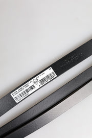 Dolce & Gabbana Black Leopard Classic Gold Metal Buckle Belt