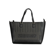 Mario Valentino Black Polyethylene Handbag