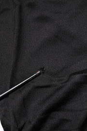 Dolce & Gabbana Black Lace Sheer Crew Neck Sleeveless Top