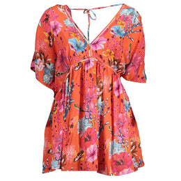 Desigual Red Cotton Dress