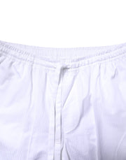 Dolce & Gabbana White Cotton Shirt Pants Pajama Set Sleepwear