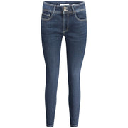 Guess Jeans Blue Cotton Jeans Denim