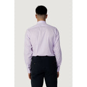 Liu Jo Purple Cotton Dress Shirt