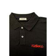 Iceberg Black Cotton Polo Shirt