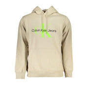 Calvin Klein Beige Cotton Sweatshirt