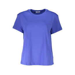Patrizia Pepe Blue Cotton T-Shirt