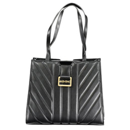 Mario Valentino Black Polyethylene Handbag