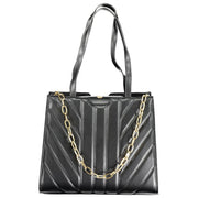 Mario Valentino Black Polyethylene Handbag