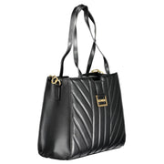 Mario Valentino Black Polyethylene Handbag