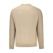 Hugo Boss Beige Cotton Sweatshirt