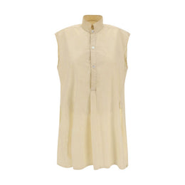 Quira Cream Cotton Shirt