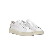 D.A.T.E White Leather Sneaker