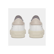 D.A.T.E White Leather Sneaker