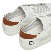 D.A.T.E White Leather Sneaker