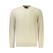 Hugo Boss Beige Cotton Men's Sweater