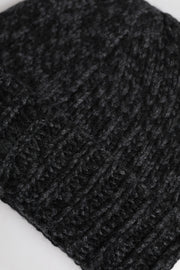 Dolce & Gabbana Gray Cashmere Knitted Winter Beanie Hat