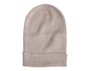 Dolce & Gabbana Beige Cashmere Knitted Winter Beanie Hat