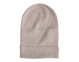 Dolce & Gabbana Beige Cashmere Knitted Winter Beanie Hat
