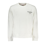 Tommy Hilfiger White Cotton Men Sweater