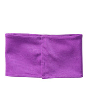 Dolce & Gabbana Purple Nylon Stretch Women Neck Warmer Scarf