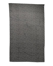 Dolce & Gabbana Black Polka Dots Polyester Wrap Shawl Scarf