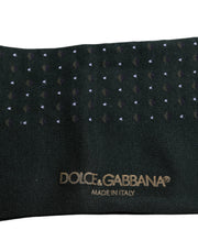 Dolce & Gabbana Black Polka Dots Cotton Mid Calf Socks