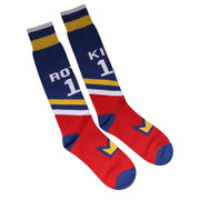 Dolce & Gabbana Multicolor Cotton Stretch Over Calf Socks