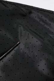 Dolce & Gabbana Black Long Sleeves Full Zip Bomber Jacket