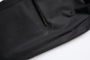 Dolce & Gabbana Black Cotton Single Breasted Men Coat Blazer