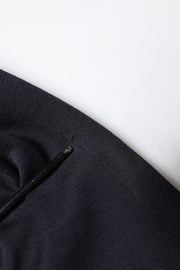 Dolce & Gabbana Black Wool Single Breasted Coat Suit Blazer