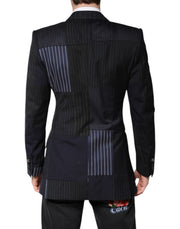 Dolce & Gabbana Multicolor Patchwork Jacket Coat Suit Blazer