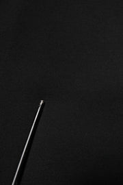 Dolce & Gabbana Black Cotton DG Crew Neck Pullover Sweater