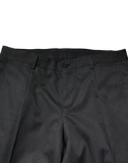 Dolce & Gabbana Black Single Breasted Formal 2 Piece Suit