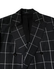Dolce & Gabbana Black TAORMINA Double Breasted 2 Piece Suit