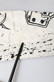 Dolce & Gabbana White Logo Angel Print Women Pullover Sweater