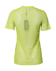 Dolce & Gabbana Green Nylon See Through Women Short Sleeves Top