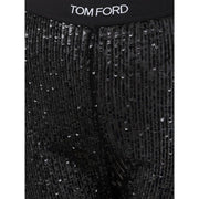 Tom Ford Black Polyester Joggers (Workout Pants)