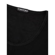 Tom Ford Black Viscose Tank Tops