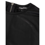 Tom Ford Black Viscose Long Sleeve