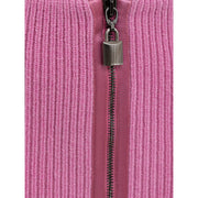 Tom Ford Pink Wool Midi Skirt