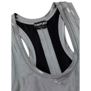 Tom Ford Gray Viscose Tank Tops