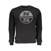 North Sails Black Cotton Sweatshirt