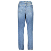 Calvin Klein Blue Cotton Jeans Denim
