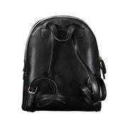 Mario Valentino Black Polyethylene Women Backpack
