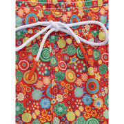 Isaia Red Polyester Swim Shorts