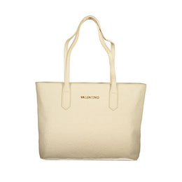Mario Valentino Beige Polyethylene Handbag