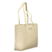 Mario Valentino Beige Polyethylene Handbag