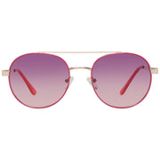 Guess Pink Metal Sunglasses