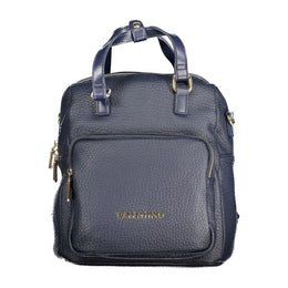 Mario Valentino Blue Polyethylene Women Backpack