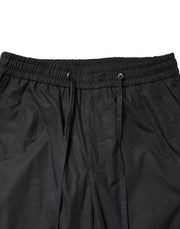 Dolce & Gabbana Black Cotton TAORMINA Formal 2 Piece Suit